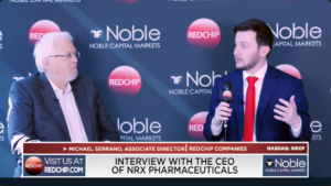 Dr. Jonathan Javitt, MD, MPH, Founder, Chairman, and Chief Scientist of NRx Pharmaceuticals is interviewed by RedChip at NobleCon21 - Noble Capital Markets’ Twenty First Annual Emerging Growth Equity Conference at Florida Atlantic University, Executive Education Complex, in Boca Raton, FL